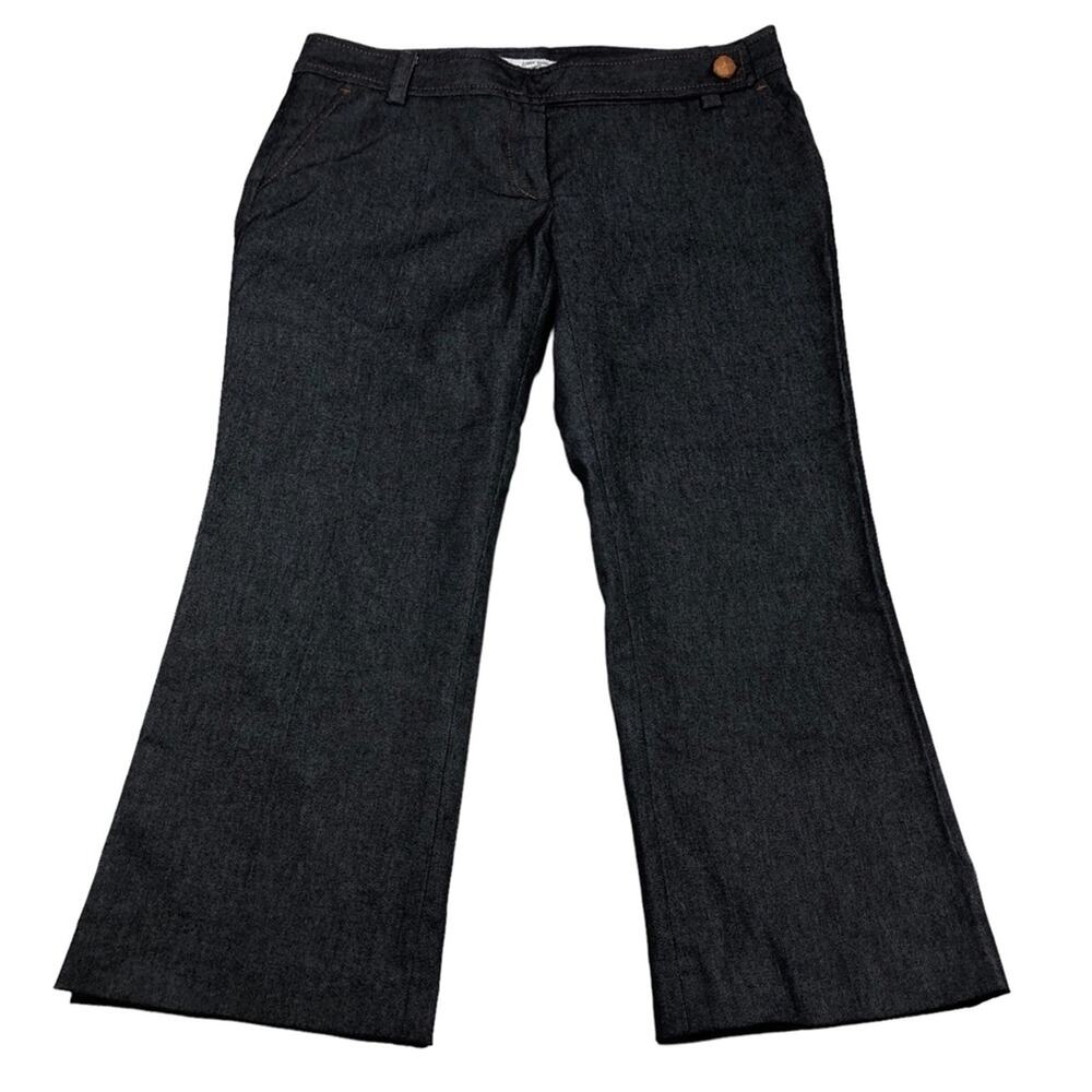 Zara dark blue cropped pants size 10